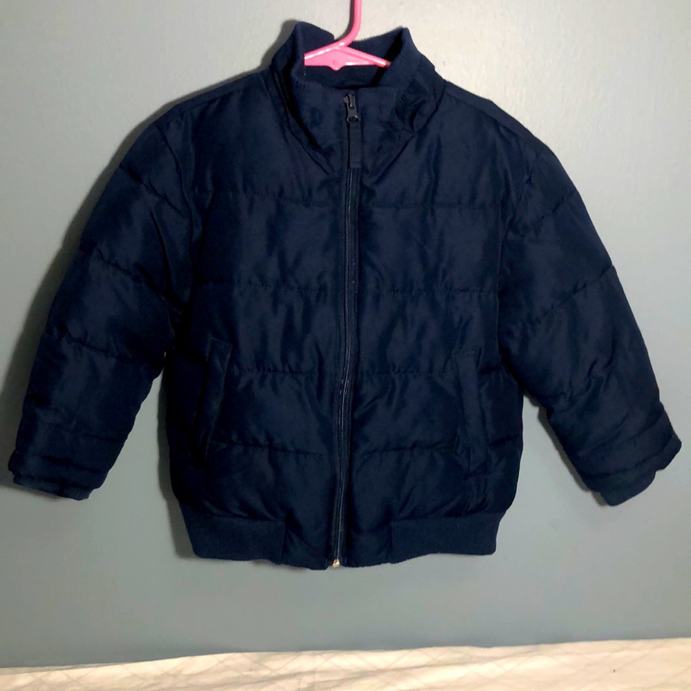 Circo puffer jacket 2t navy blue